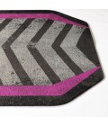 36X48 Prizm Purple LED Gaming Rug'd Chair Mat - Rugs Town 36" x 48" Prizm Purple LED Gaming Rug'd Chair Mat