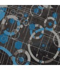 36X48 Refracted Blue LED Gaming Rug'd Chair Mat - Rugs Town 36" x 48" Refracted Blue LED Gaming Rug'd Chair Mat