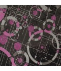 36X48 Refracted Purple LED Gaming Rug'd Chair Mat - Rugs Town 36" x 48" Refracted Purple LED Gaming Rug'd Chair Mat