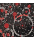 36X48 Refracted Red LED Gaming Rug'd Chair Mat - Rugs Town 36" x 48" Refracted Red LED Gaming Rug'd Chair Mat