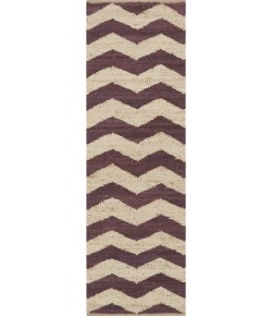Surya Portico AWAR5013 Purple Beige Area Rug 2 ft. 3 in. X 12 ft. Runner