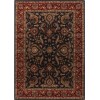 Livabliss Middleton AWHY2061 Bright Red Charcoal Area Rug 3 ft. 6 in. Round