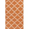 Surya York AWHD1025 Orange Ivory Area Rug 4 ft. X 6 ft. Rectangle