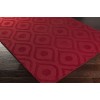 Surya Central Park AWHP4001 Bright Red Area Rug 9 ft. X 12 ft. Rectangle