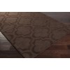 Surya Central Park AWHP4014 Dark Brown Area Rug 6 ft. Round