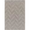 Surya Central Park AWHP4025 Taupe Lavender Area Rug 6 ft. Round