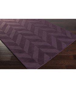 Surya Central Park AWHP4029 Dark Purple Area Rug 2 ft. 3 in. X 14 ft. Runner