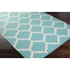 Surya Vogue AWLT3003 Aqua Ivory Area Rug 8 ft. X 10 ft. Rectangle