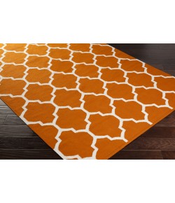 Surya Vogue AWLT3011 Bright Orange Cream Area Rug 3 ft. X 5 ft. Rectangle