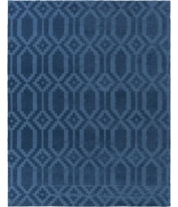 Surya Metro AWMP4015 Dark Blue Area Rug 9 ft. 9 in. Round