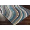 Surya Lounge LGE2293 Teal Aqua Area Rug 2 ft. X 8 ft. Runner