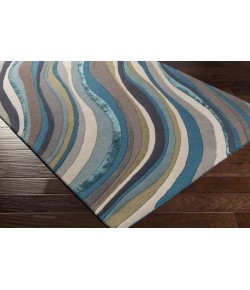 Surya Lounge LGE2293 Teal Aqua Area Rug 2 ft. X 8 ft. Runner