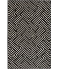 Loomaknoti Tecopa Trenten Black/White Rug ETR12BLW85 9 ft. 10 in. X 12 ft. 10 in. Rectangle - Rugs Town Loomaknoti Tecopa Trenten Black/White ETR12BLW85 9 ft. 10 in. X 12 ft. 10 in. Rectangle Rug