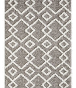 Loomaknoti Vemoa Adeta Gray/Cream EV001 5 ft. 3 in. X 7 ft. 3 in. Rectangle Rug