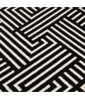 Loomaknoti Tecopa Trenten Black/White Rug ETR12BLW85 9 ft. 10 in. X 12 ft. 10 in. Rectangle - Rugs Town Loomaknoti Tecopa Trenten Black/White ETR12BLW85 9 ft. 10 in. X 12 ft. 10 in. Rectangle Rug