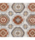 Loomaknoti Alsbrooke Delary Cream/Beige EA005 7 ft. 10 in. X 9 ft. 10 in. Rectangle Rug