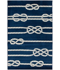 Central Oriental Trop Sailorknot Tu/Sn Area Rug 6 ft. 7 in. X 9 ft. 6 in. Rectangle