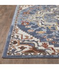 Loomaknoti Alsbrooke Zailorn Blue/Cream EA006 6 ft. 7 in. X 9 ft. 2 in. Rectangle Rug