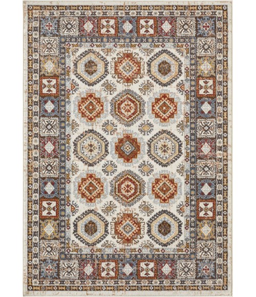Loomaknoti Alsbrooke Delary Cream/Beige EA005 3 ft. 3 in. X 5 ft. 3 in. Rectangle Rug