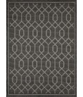 Loomaknoti Breyleigh Chendler Gray/Gray EB001 5 ft. 3 in. X 7 ft. 3 in. Rectangle Rug