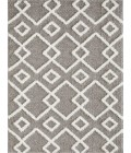 Loomaknoti Vemoa Adeta Gray/Cream EV001 2 ft.  X 6 ft. 7” Rectangle Rug