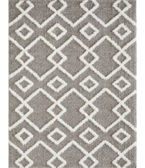 Loomaknoti Vemoa Adeta Gray/Cream EV001 2 ft.  X 6 ft. 7” Rectangle Rug