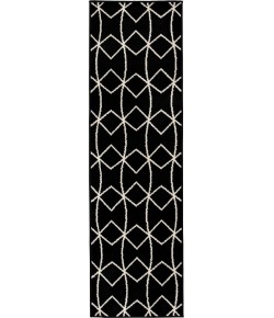 Loomaknoti Tecopa Tamariez Black/White ETR11BLW12 2 ft. X 6 ft. 7 in. Rectangle Rug