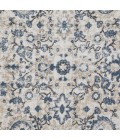 Loomaknoti Kehleigh Otindas Cream/Blue EK010 3 ft. 3 in. X 5 ft. 3 in. Rectangle Rug