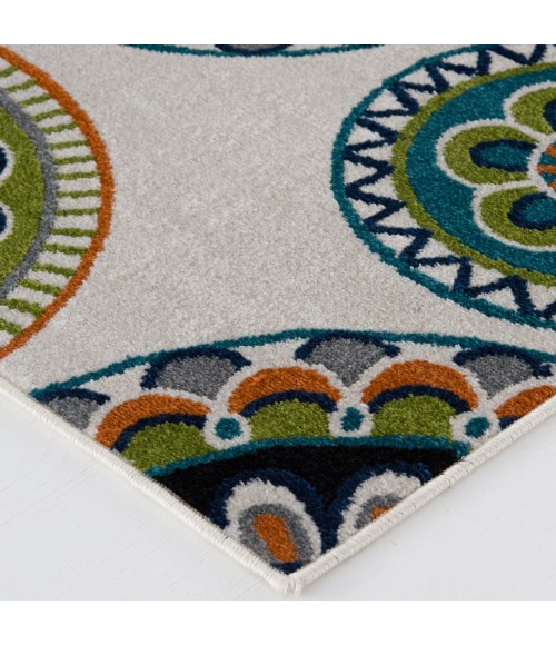Central Oriental Terrace Tropic 084 2300NI35-084 Area Rug