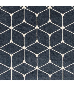 Loomaknoti Tecopa Shamid Blue/White ETR09BWH85 9 ft. 10 in. X 12 ft. 10 in. Rectangle Rug