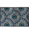 Loomaknoti Tecopa Ferley Blue/Green ETR04GB08 2 ft.  X 3 ft.  Rectangle Rug