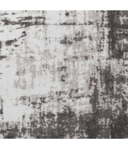 Loomaknoti Rhane Vearali Gray/Cream ER002 9 ft. 10 in. X 12 ft. 10 in. Rectangle Rug