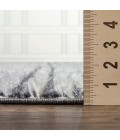 Loomaknoti Vemoa Altomarze Blue/Cream EV005 6 ft. 7” X 9 ft. 2” Rectangle Rug