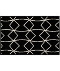 Loomaknoti Tecopa Tamariez Black/White ETR11BLW50 4 ft.  X 6 ft.  Rectangle Rug