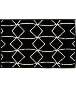 Loomaknoti Tecopa Tamariez Black/White ETR11BLW50 4 ft. X 6 ft. Rectangle Rug