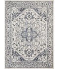 Loomaknoti Carleigh Armili Blue/Cream Rug ECW002 6 ft. 7 in. X 9 ft. 2 in. Rectangle - Rugs Town Loomaknoti Carleigh Armili Blue/Cream ECW002 6 ft. 7 in. X 9 ft. 2 in. Rectangle Rug