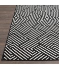 Loomaknoti Tecopa Trenten Black/White Rug ETR12BLW12 2 ft. X 6 ft. 7” Rectangle - Rugs Town Loomaknoti Tecopa Trenten Black/White ETR12BLW12 2 ft. X 6 ft. 7” Rectangle Rug