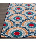 Loomaknoti Tecopa Ferley Blue/Red Rug ETR04BRE50 4 ft. X 6 ft. Rectangle - Rugs Town Loomaknoti Tecopa Ferley Blue/Red ETR04BRE50 4 ft. X 6 ft. Rectangle Rug