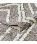 Loomaknoti Vemoa Armeley Gray/Cream EV004 7 ft. 10 in. X 9 ft. 10 in. Rectangle Rug