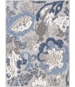 Central Oriental Fontana Pakuna Gray Area Rug 2 ft. 2 in. X 3 ft. Rectangle