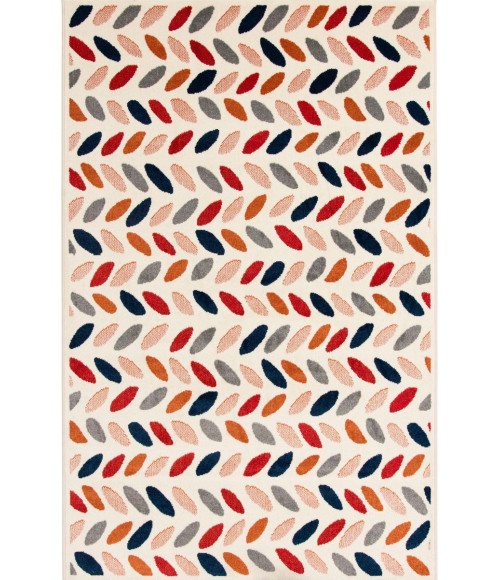 Loomaknoti Tecopa Trenity Pink/White Rug ETR13PKW60 6 ft. 7” X 9 ft. 2” Rectangle - Rugs Town Loomaknoti Tecopa Trenity Pink/White ETR13PKW60 6 ft. 7” X 9 ft. 2” Rectangle Rug