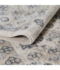 Loomaknoti Kehleigh Awester Cream/Blue EK018 2 ft. X 3 ft. Rectangle Rug