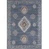 Loomaknoti Alsbrooke Temarnie Blue/Cream EA007 5 ft. 3 in. X 7 ft. 3 in. Rectangle Rug