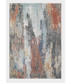 Central Oriental Seaford Leighton Mult Area Rug 6 ft. 7 in. X 9 ft. 2 in. Rectangle