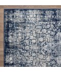 Loomaknoti Aysal Athna Cream/Blue EAY003 4 ft. X 6 ft. Rectangle Rug