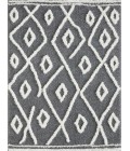 Loomaknoti Vemoa Avonako Blue/Cream EV003 3 ft. 3” X 5 ft. 3” Rectangle Rug