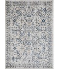 Loomaknoti Kehleigh Otindas Cream/Blue EK010 5 ft. 3 in. X 7 ft. 3 in. Rectangle Rug