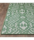 Loomaknoti Breyleigh Calitrah Green/Cream EB005 2 ft. X 3 ft. Rectangle Rug