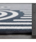 Loomaknoti Tecopa Sedvick Blue/White ETR06BWH55 5 ft. 3” X 7 ft. 3” Rectangle Rug