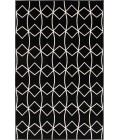 Loomaknoti Tecopa Tamariez Black/White ETR11BLW50 4 ft.  X 6 ft.  Rectangle Rug